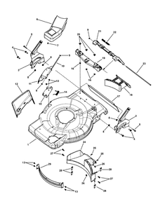 Group, Deck, Fwd, Deere, Ca Diagram and Parts List for 7800644-LP7800644-NJS26 2010 Briggs and Stratton Lawn Mower